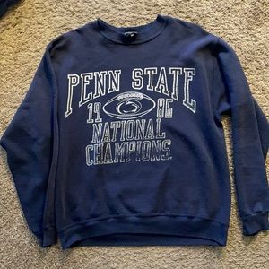 Vintage 80s college crewneck